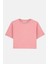 Güneş Lightweight Crop T-Shirt - Kiremit 1