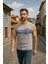 Erkek Yelkenli Baskılı %100 Pamuk Kolsuz T-Shirt 3