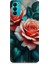 General Mobile Gm 21 Plus Uyumlu Pastel Güllerin Dansı Desenli Silikon Kılıf 1