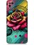 Infinix Hot 11 Play Uyumlu Neon Gül Renk Patlaması Desenli Silikon Kılıf 1