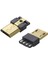 Micro Erkek Fiş Konnektör Şase Karkas 4pin Gold Poke PK-5373 1