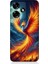 Infinix Hot 30 Uyumlu Ateşle Dans Eden Anka Desenli Silikon Kılıf 1