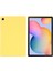 Samsung Galaxy Tab S6 Lite (2020)/(2022)/(2024) Kılıf Sıvı Silikon Çizilmeye Dayanıklı Tablet Kılıfı-Sarı (Yurt Dışından) 1