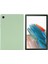 Samsung Galaxy Tab A8 10.5 (2021)/(2022) Için Sıvı Silikon Tablet Kılıfı, Darbeye Dayanıklı Mikrofiber Astarlı Ince Tablet Kılıfı-Yeşil (Yurt Dışından) 2