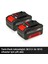Orijinal Einhell Power X-Change Başlangıç Kiti Akü ve Şarj Cihazı (Li-Ion, 18 V, 2 x 4.0 Ah Akü ve Twincharger şarj cihazı, Tüm Power X-Change cihazları ile uyumlu) - 4512112 5