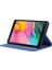 Kumaş Doku Standı Deri Koruyucu Kılıf Samsung Galaxy Tab A 8.0 Wi-Fi (2019)SM-T290/T295-MAVI (Yurt Dışından) 5