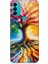 General Mobile Gm 21 Plus Uyumlu Kökten Renkli Ağaç Büyüsü Desenli Silikon Kılıf 1