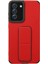 Samsung Galaxy S21 Fe Kılıf Mega Standlı Silikon - Kırmızı Drstr 1
