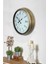 40 cm Eskitme Metal Retro Duvar Saati, Şık ve Kullanışlı Dekorasyon Ürünü 3