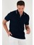 Streç Pamuklu Regular Fit Şerit Detaylı Polo Yaka T Shirt Erkek POLO YAKA T SHİRT 5902768 5