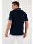 Streç Pamuklu Regular Fit Şerit Detaylı Polo Yaka T Shirt Erkek POLO YAKA T SHİRT 5902768 6