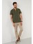 % 100 Pamuk Düğmeli Regular Fit Polo Yaka T Shirt Erkek POLO YAKA T SHİRT 5902118 8