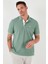 % 100 Pamuk Düğmeli Slim Fit Polo Yaka T Shirt Erkek Polo Yaka T Shirt 5902118 2