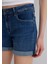 Pixie Casual Koyu Mavi Jean Şort 1437090726 5