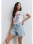 Millie 90LAR Açık Mavi Jean Şort 1458989752 2