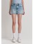 Cherry 90LAR Vintage Açık Mavi Jean Şort 1410022-89733 4