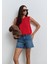 Millie 90LAR Koyu Mavi Jean Şort 1458989751 2