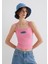 Indigo Turtles Baskılı Pembe Tişört 1613534-71028 3