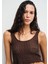 Kahverengi Örme Atlet 1613630-70244 5