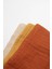 Nessiworld Bistyle 6'lı Müslin Mendil 20X20 cm 90106 Kiremit Bej Hardal 3