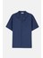 Basic Tencel™ Kısakollu Gömlek - Lacivert 1