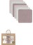 Nessiworld Bistyle 6'lı Müslin Mendil 20X20 cm 90106 Taş Ekru Antrasit 1