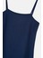 Basic Tencel™ Uzun Elbise - Lacivert 2