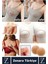 Yüksek Kaliteli Kadın Iç Giyim Göğüs Ucu Meme Kapatan Gizleyen %100 Silikon Ten Nipple Ped 1 Çift 3