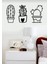3’lü Kaktüs Set |duvar Dekor Süsü | Ahşap Dekoratif Tablo | 40*60 cm | TB2030 2