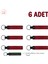 Yeni Katılan Personellere Hoş Geldin Hediyesi, 6'lı Set, Isimli Hatıra Anahtarlık, Kırmızı & Yeşil 1