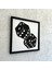 Zar Figürlü Yosun Duvar Dekoru | 45X45 cm | El Yapımı Gamer ve Dnd Temalı Yosun Tablo | Siyah Ahşap Çerçeve 4