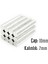 Neodyum Mıknatıs Silindir Çap 10MM , Kalınlık 2mm ( 10 Adet) 1
