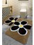Flower Gri 2'li Set Banyo Halısı Paspas Seti Akrilik 1