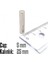 Neodyum Mıknatıs Silindir Çap 5mm , Kalınlık 25MM ( 10 Adet) 2
