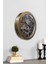 Eskitme Metal Duvar Saati, 36 Cm, Şık ve Dekoratif Ev Aksesuarı 2