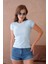 Dantel Detaylı Örme Body Bluz 4