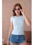 Dantel Detaylı Örme Body Bluz 5