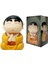 Crayon Shin-Chan Nohara Shinnosuke Iyi Şanslar Lotus Lian Lian Jie Gong Buddha Küçük Yeni El Kuklası Masaüstü Araba Süsü Modeli (Yurt Dışından) 1