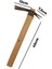 Sürmene Makas Çeliği Çatallı Kazma Bahçe Tarla Hobi 45CM 2
