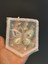 14X11 cm Boncuk Pul Işleme Kelebek Cep Arma Dikiş Aplike 2