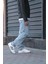 Erkek Baggy Bol Kesim Pantolon Yıkamalı Şık ve Modern 2