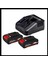 Akülü Vidalama TE-CD 18/40 Li (2x1,5 Ah) Power X-Change (Lityum-İyon, 40 Nm, 2 Vitesli Şanzıman, Devir Kontrolü, LED, 2x 1,5 Ah PXC Akü ve Şarj Cihazı ile) - 4513939 4