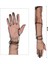 Uzun Boy Likralı Siyah Renk Yetişkin Mega Tül Eldiven 53 cm (4767) - 1OL8076-4804 3