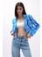 Desenli Crop Ceket 7