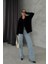 Anya Oversize Gabardin Ceket 6063-8 3