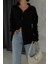 Anya Oversize Gabardin Ceket 6063-8 6