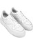 Erkek Hakiki Deri Beyaz Sneakers & Spor Ayakkabı 04 268 Erk Ayk Y25 Beyaz Dr/orgu 2