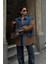 Denim Garnili Kapitone Ceket 7071 2