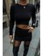 Enchant Cut Out Büzgülü Elbise 2685-8 6