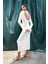 Belen Çiçek Desenli Maxi Boy Elbise 2793 6